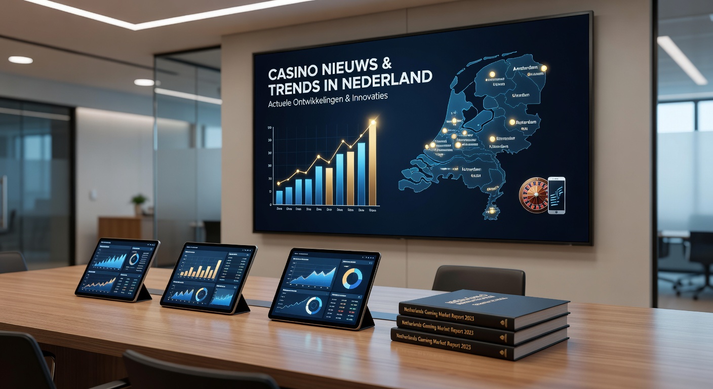 Jackpot-scherm bij Holland Casino Rotterdam met de winnende €147.686 op de Ultimate Poker tafel