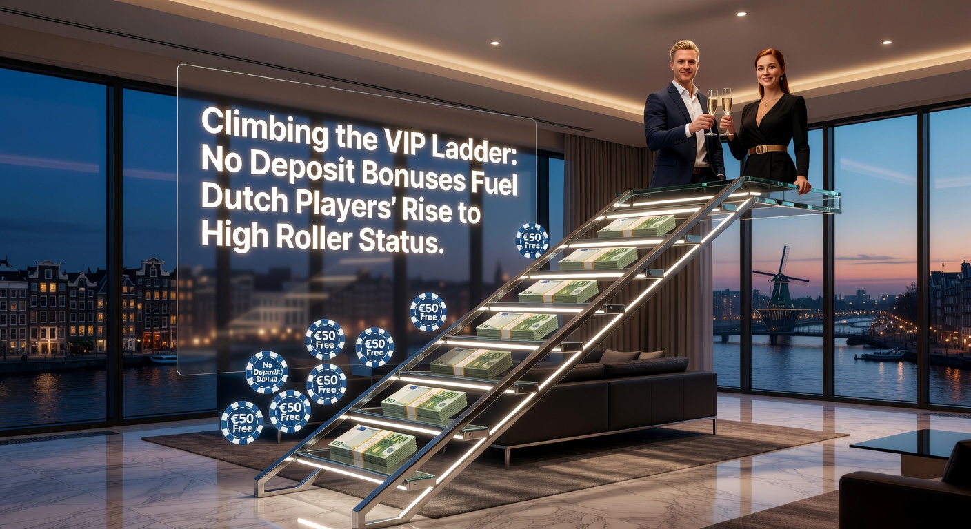 High roller perks in actie: VIP-tafel met no-deposit gestarte Nederlandse speler