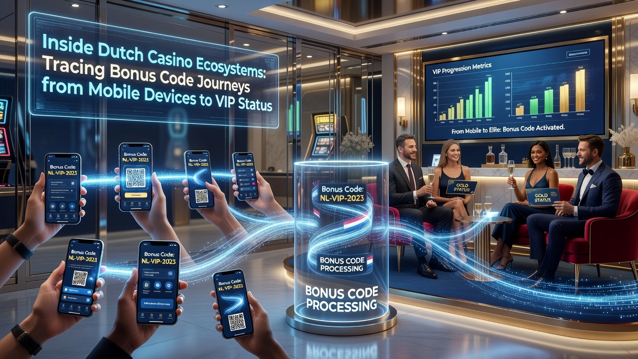 Overzicht van mobiele bonuscode invoer in Nederlandse casino apps met VIP progressie indicatoren