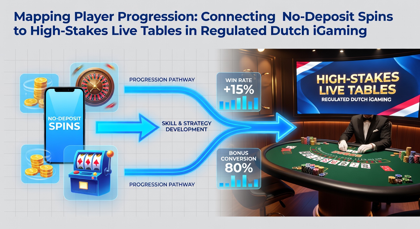 Weergave van high-stakes live casino tafels verbonden met eerdere no-deposit activiteit