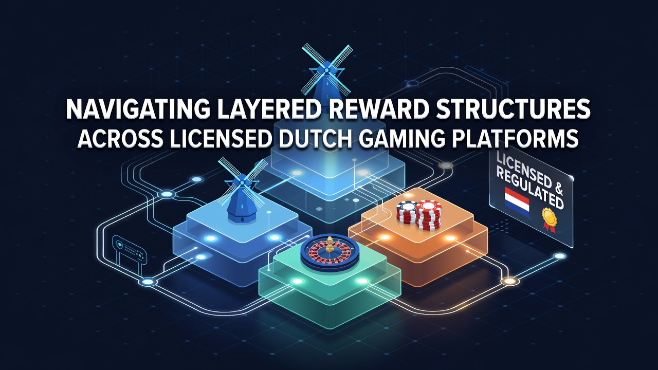 Overzicht van gelaagde beloningsstructuren op Nederlandse vergunde gaming platforms met verschillende VIP-niveaus en voordelen