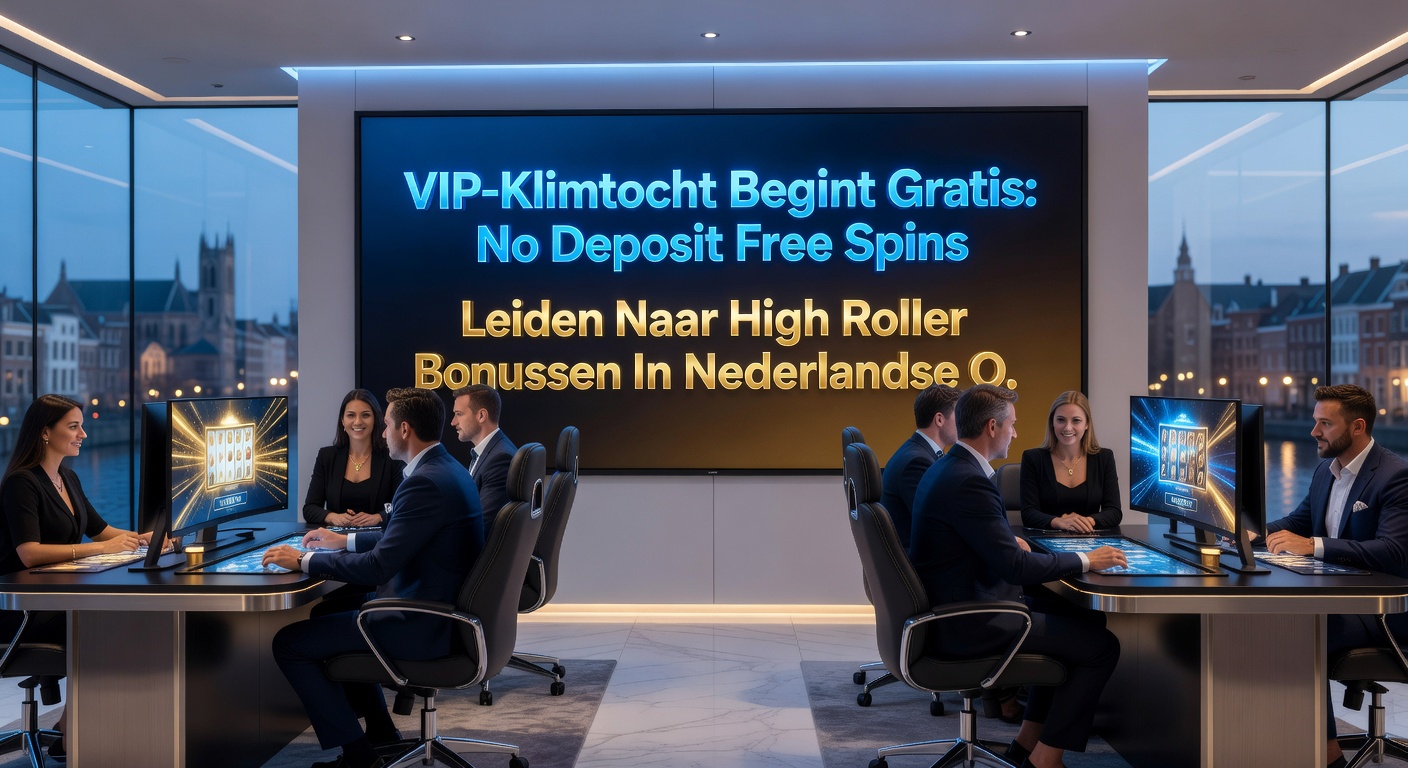 High roller tafels met VIP-bonussen, cash stacks en exclusieve casino-elementen op een digitaal scherm